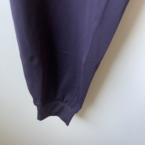 Zella Drawstring Waist Jogger Sweatpants Womens Size Medium Plum Deep Purple EUC - Picture 5 of 11